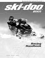 2005 SkiDoo Racing Handbook