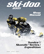 2005 SkiDoo Tundra, Skandic, Expedition Shop Manual